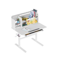 Ergonomiškas vaikiškas rašomasis stalas Study 5.0 Grey 90 cm