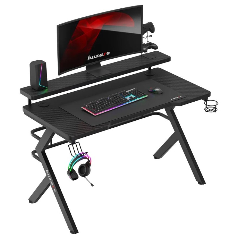 Žaidimų stalas Hero 5.0 Black 120 cm