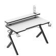 Žaidimų stalas Hero 5.0, baltas 120 cm Žaidimų stalas Hero 5.0, baltas 120 cm