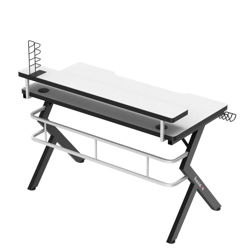 Žaidimų stalas Hero 5.0, baltas 120 cm Žaidimų stalas Hero 5.0, baltas 120 cm