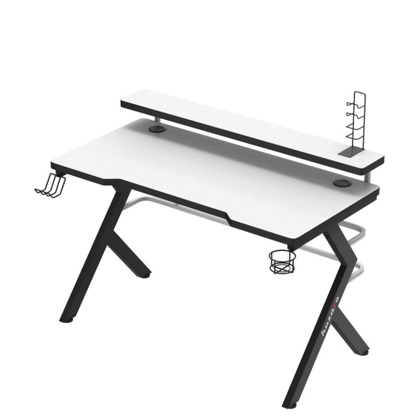 Žaidimų stalas Hero 5.0, baltas 120 cm Žaidimų stalas Hero 5.0, baltas 120 cm