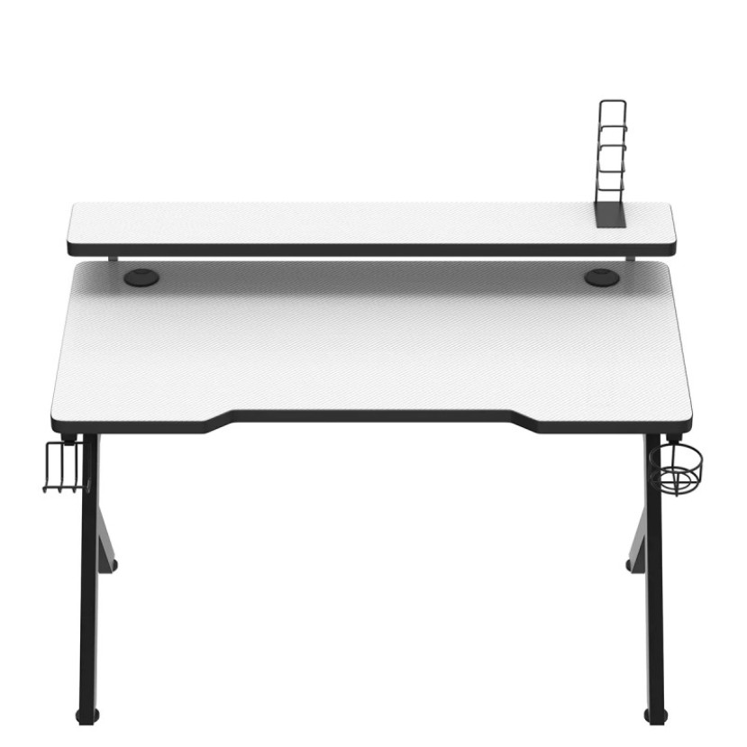 Žaidimų stalas Hero 5.0, baltas 120 cm Žaidimų stalas Hero 5.0, baltas 120 cm