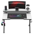 Žaidimų stalas Hero 5.0, baltas 120 cm Žaidimų stalas Hero 5.0, baltas 120 cm