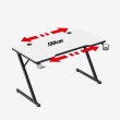Žaidimų stalas Hero 2.5 White 120 cm Žaidimų stalas Hero 2.5 White 120 cm