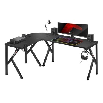 Kampinis žaidimų stalas Hero 6.3, Black