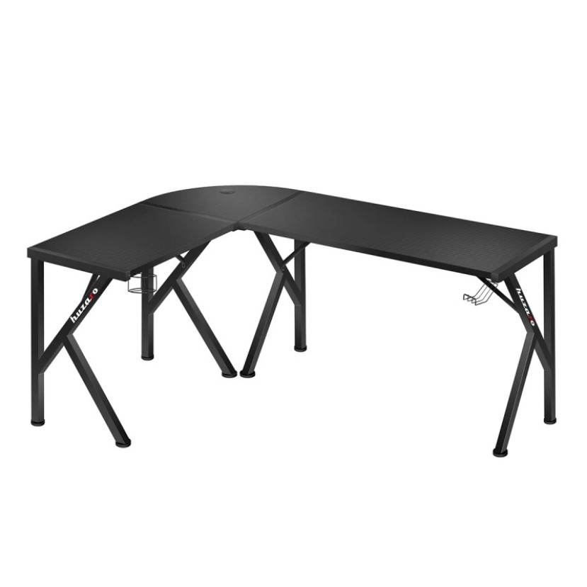Kampinis žaidimų stalas Hero 6.3, Black Kampinis žaidimų stalas Hero 6.3, Black