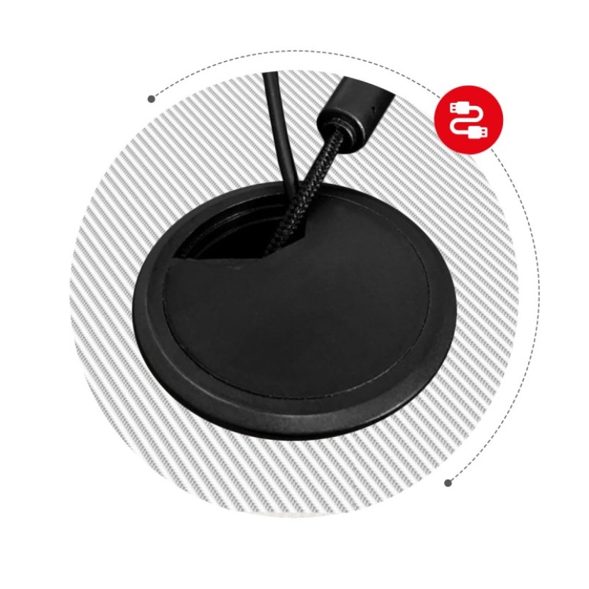 Kampinis žaidimų stalas Hero 6.3 White Kampinis žaidimų stalas Hero 6.3 White