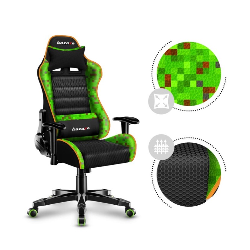 "Ranger 6.0 Pixel Mesh" vaikiška žaidimų kėdė