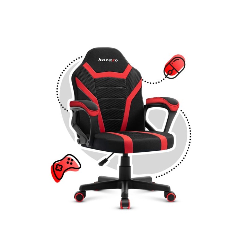 Vaikiška žaidimų kėdė Ranger 1.0 Red mesh Vaikiška žaidimų kėdė Ranger 1.0 Red mesh