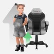 Vaikiška žaidimų kėdė Ranger 1.0 Grey mesh Vaikiška žaidimų kėdė Ranger 1.0 Grey mesh