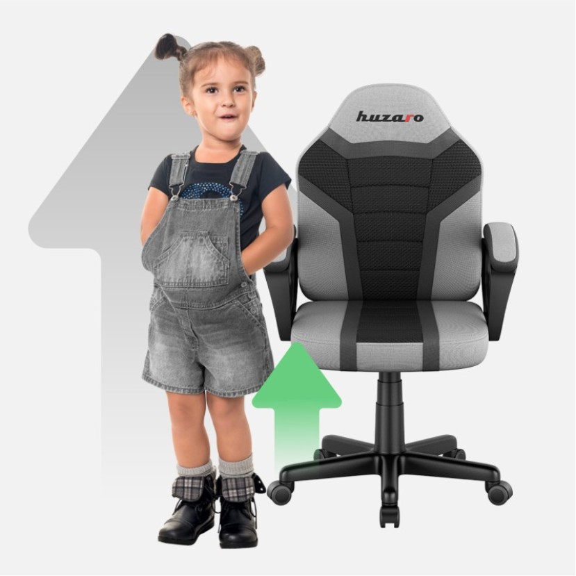 Vaikiška žaidimų kėdė Ranger 1.0 Grey mesh Vaikiška žaidimų kėdė Ranger 1.0 Grey mesh