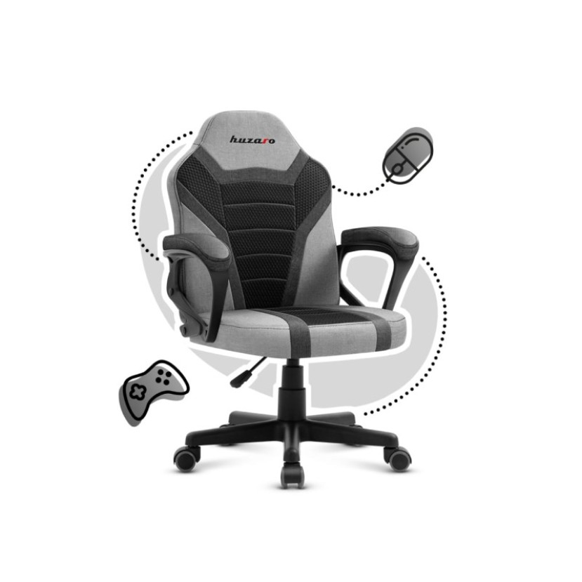 Vaikiška žaidimų kėdė Ranger 1.0 Grey mesh Vaikiška žaidimų kėdė Ranger 1.0 Grey mesh