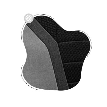 Vaikiška žaidimų kėdė Ranger 1.0 Grey mesh