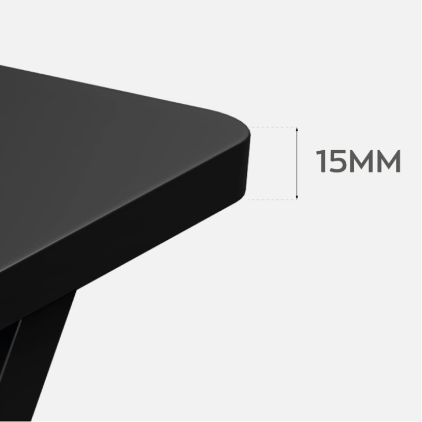 Žaidimų stalas Hero 1.8, Black