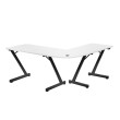 Kampinis žaidimų stalas Hero 7.0, White 154 cm Kampinis žaidimų stalas Hero 7.0, White 154 cm
