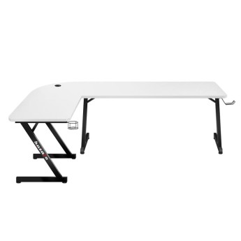 Kampinis žaidimų stalas Hero 7.0, White 154 cm Kampinis žaidimų stalas Hero 7.0, White 154 cm
