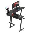 Kampinis žaidimų stalas Hero 6.0, Black Kampinis žaidimų stalas Hero 6.0, Black
