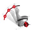 Žaidimų kėdė Force 4.7 White Mesh Žaidimų kėdė Force 4.7 White Mesh