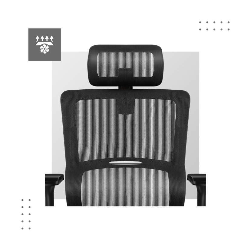 Biuro kėdė Expert 6.2, Black