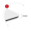 Žaidimų stalas Hero 1.6, White 120 cm