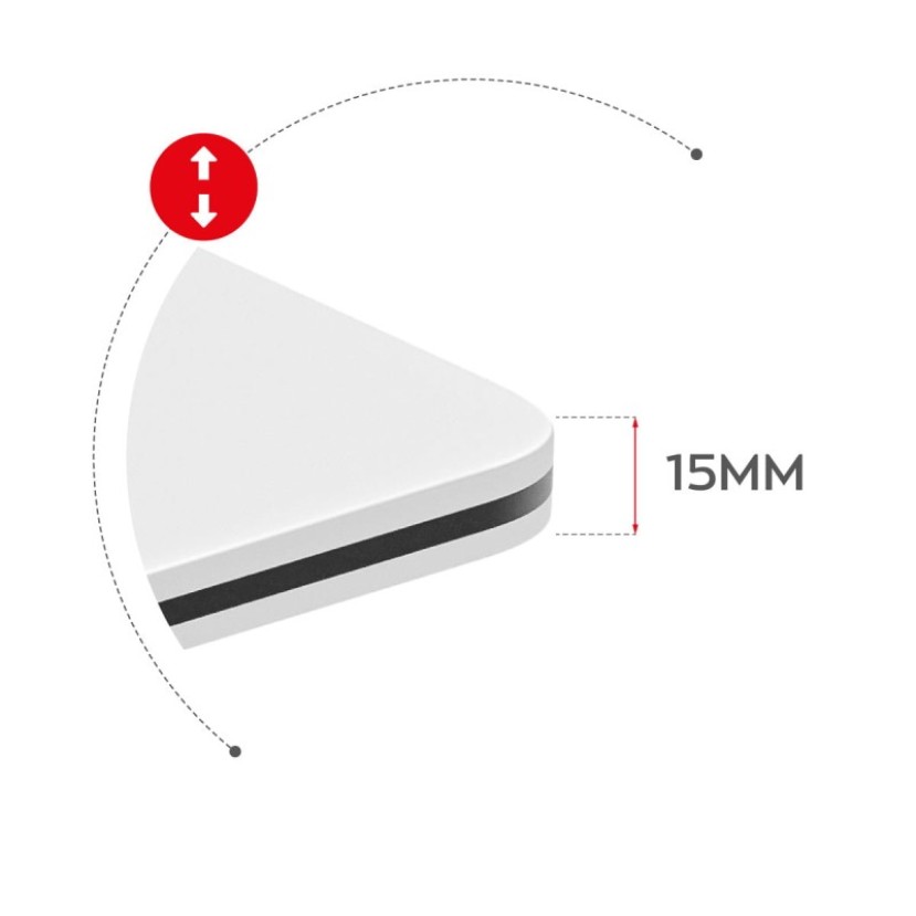 Žaidimų stalas Hero 1.6, White 120 cm