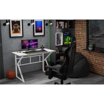Žaidimų stalas Hero 1.6, White 120 cm Žaidimų stalas Hero 1.6, White 120 cm