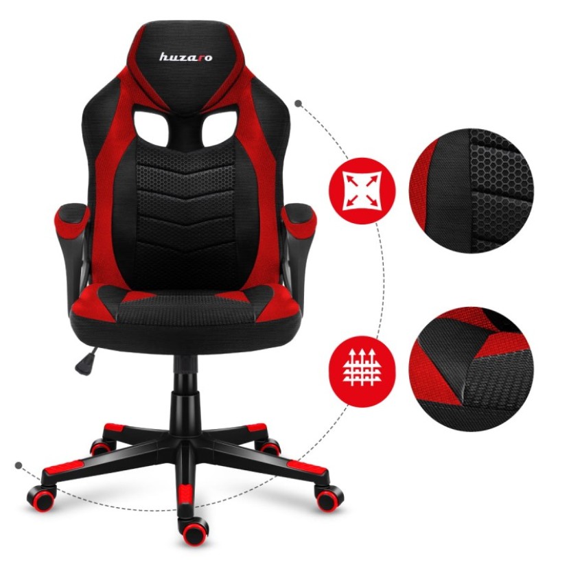 Žaidimų kėdė Force 2.5 Red Mesh Žaidimų kėdė Force 2.5 Red Mesh