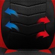 Žaidimų kėdė Force 2.5 Red Mesh Žaidimų kėdė Force 2.5 Red Mesh