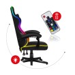 Žaidimų kėdė Force 4.4 RGB Black
