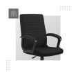 Biuro kėdė Boss 2.5 Black Biuro kėdė Boss 2.5 Black