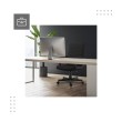 Biuro kėdė Boss 2.5 Black Biuro kėdė Boss 2.5 Black