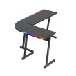 Kampinis žaidimų stalas Hero 6.0 RGB Black 147 cm Kampinis žaidimų stalas Hero 6.0 RGB Black 147 cm
