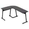 Kampinis žaidimų stalas Hero 6.0 RGB Black 147 cm Kampinis žaidimų stalas Hero 6.0 RGB Black 147 cm