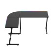 Kampinis žaidimų stalas Hero 6.0 RGB Black 147 cm Kampinis žaidimų stalas Hero 6.0 RGB Black 147 cm