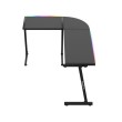 Kampinis žaidimų stalas Hero 6.0 RGB Black 147 cm Kampinis žaidimų stalas Hero 6.0 RGB Black 147 cm