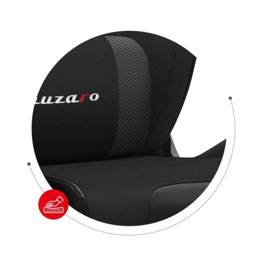 Žaidimų kėdė Force 7.6 Black Žaidimų kėdė Force 7.6 Black