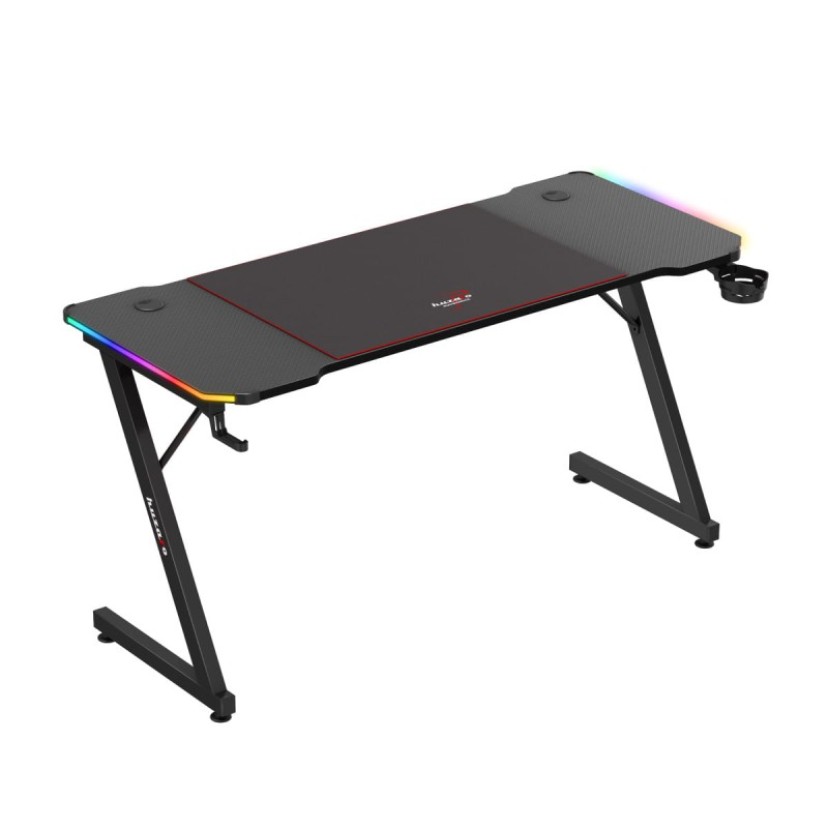 Žaidimų stalas Hero 3.3, RGB Black 140 cm Žaidimų stalas Hero 3.3, RGB Black 140 cm