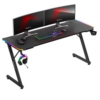 Žaidimų stalas Hero 4.8, RGB juodas