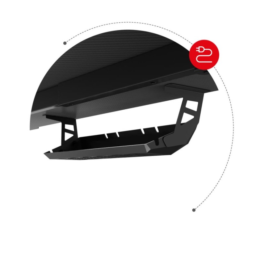 Hero 4.8 RGB žaidimų stalas 160 cm Hero 4.8 RGB žaidimų stalas 160 cm