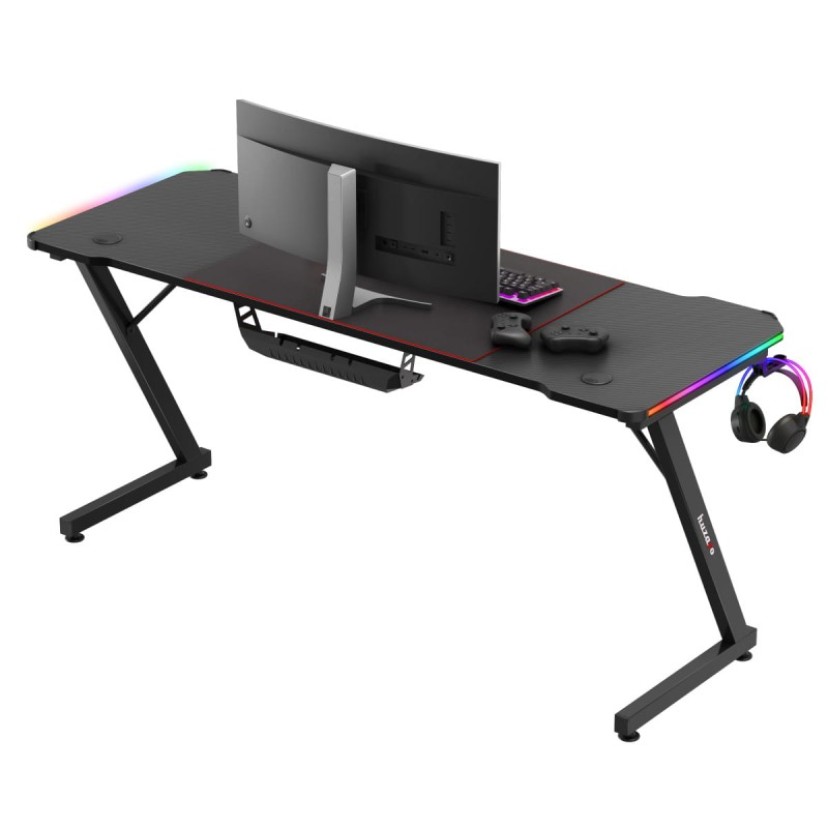 Hero 4.8 RGB žaidimų stalas 160 cm Hero 4.8 RGB žaidimų stalas 160 cm