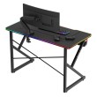 Žaidimų stalas Hero 1.7, RGB Black