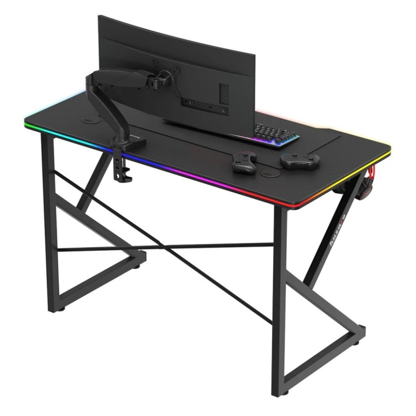 Žaidimų stalas Hero 1.7, RGB Black