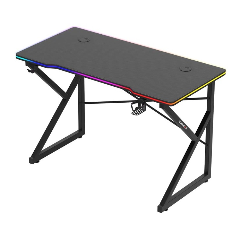 Žaidimų stalas Hero 1.7, RGB Black