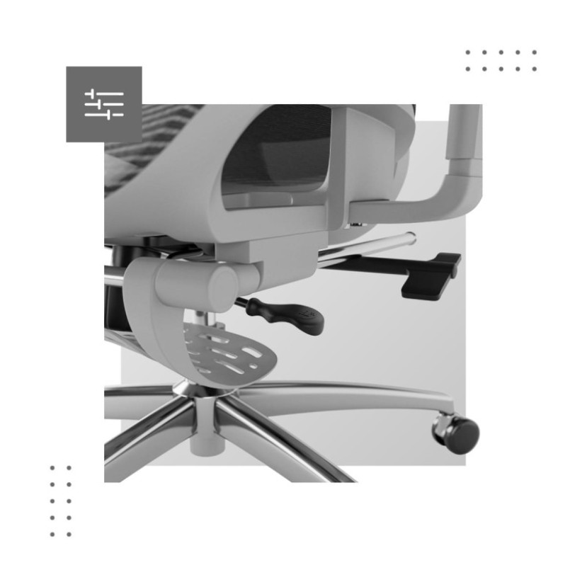 Ergonominė kėdė Expert 7.9 Grey Ergonominė kėdė Expert 7.9 Grey