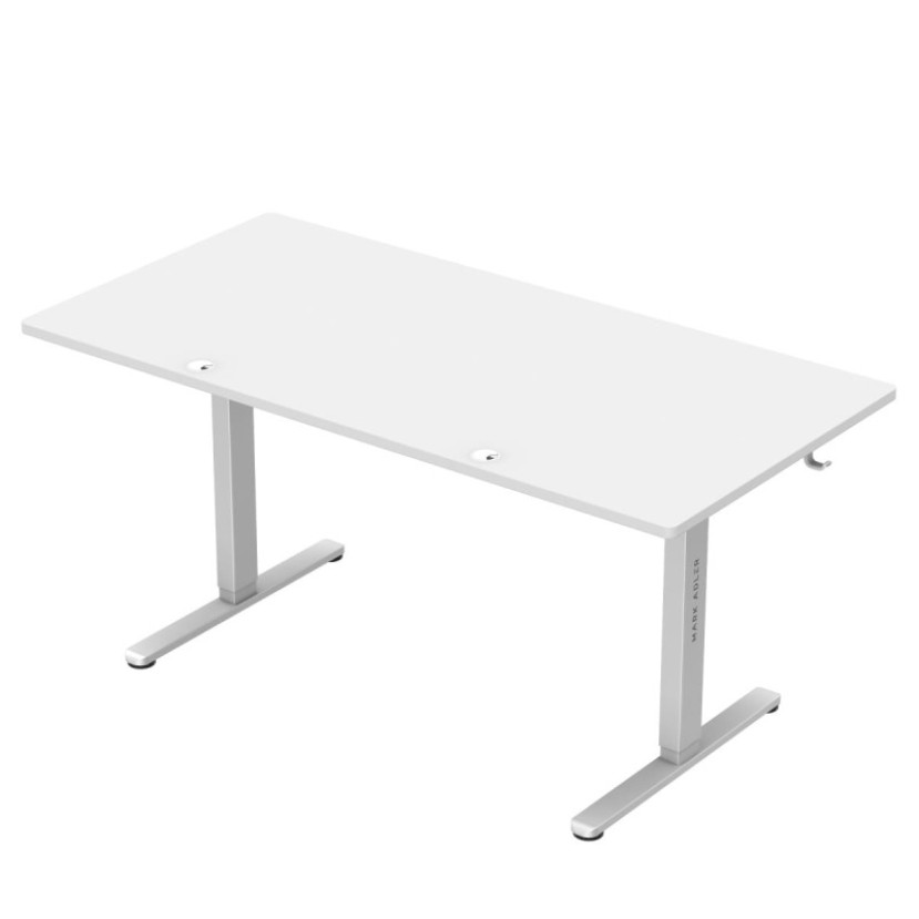 Elektrinis rašomasis stalas Leader 7.6 White 160 cm Elektrinis rašomasis stalas Leader 7.6 White 160 cm