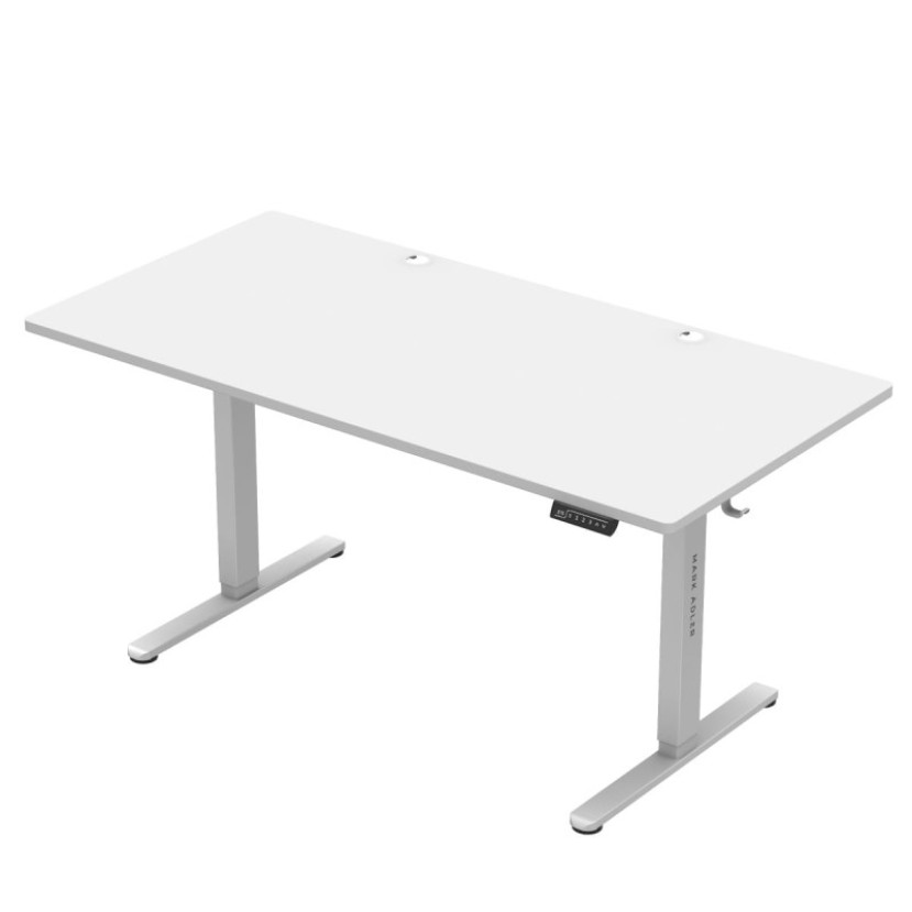 Elektrinis rašomasis stalas Leader 7.6 White 160 cm Elektrinis rašomasis stalas Leader 7.6 White 160 cm
