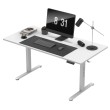 Elektrinis rašomasis stalas Leader 7.6 White 160 cm Elektrinis rašomasis stalas Leader 7.6 White 160 cm