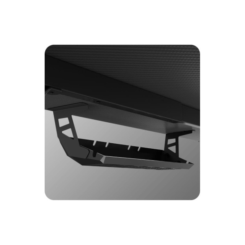 Žaidimų stalas Hero 3.3, Black 140 cm Žaidimų stalas Hero 3.3, Black 140 cm