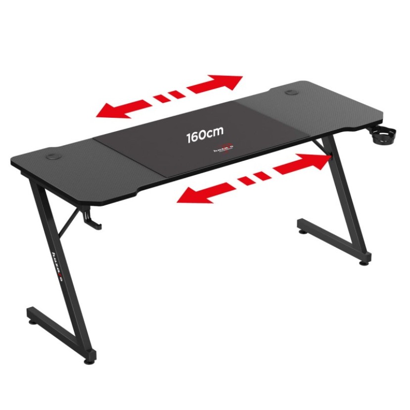 Žaidimų stalas Hero 4.8, Black 160 cm