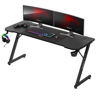 Žaidimų stalas Hero 4.8, Black 160 cm Žaidimų stalas Hero 4.8, Black 160 cm